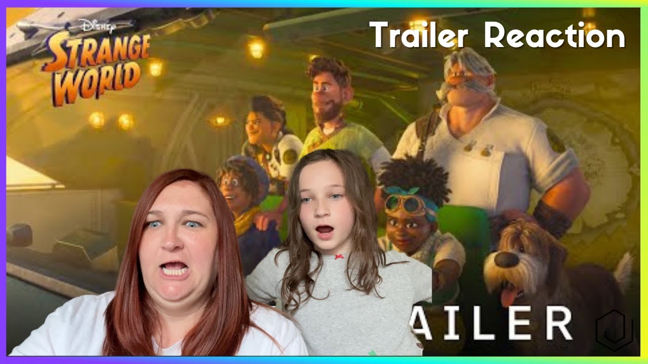 Strange World Trailer Reaction - Kid Reaction