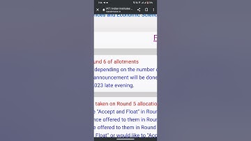 IISER 2023 6th Round of Allotment #iiser #iiser2023 #iiser_aptitude_test #iat2023 #iat #nest2023