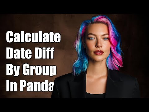 Calculate Date Difference Between Rows by Group in Pandas DataFrame