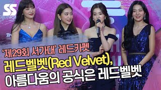 레드벨벳(Red Velvet), 아름다움의 공식은 레드벨벳이지 ('제29회 서울가요대상 레드카펫')