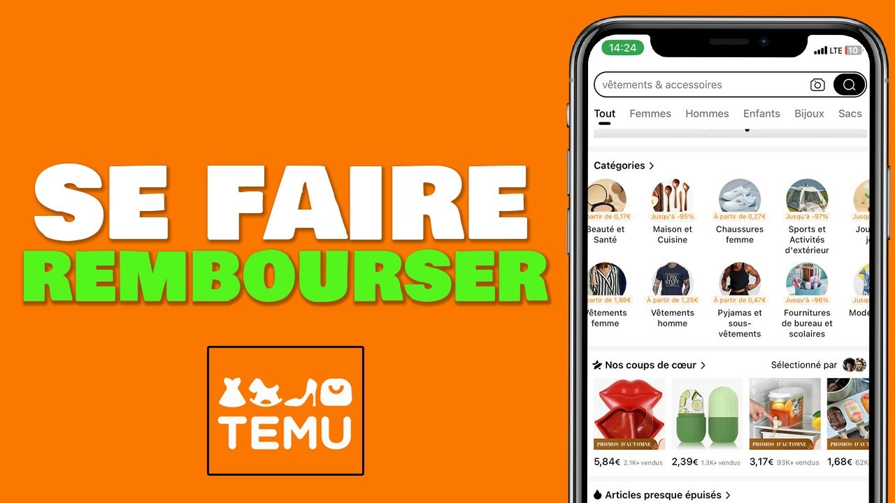 Comment Se Faire Rembourser Sur Temu ( TRES FACILE ) - YouTube