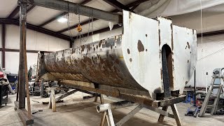 Getting the Dump Bed Ready to Tear Apart - Dump Truck Project Part 2