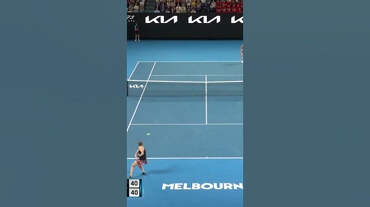 Elena Rybakina's BEAUTIFUL half-volley! 👌 - 天天要聞