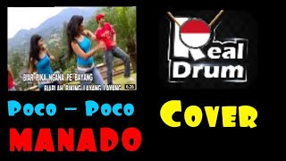 Goyang Poco-poco Mix Manado (Real Drum) cover