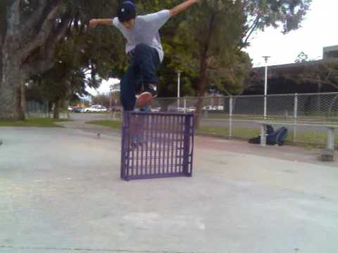 Ollie Over A Crate