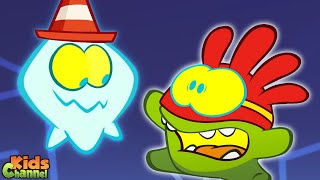 Om Nom Teror Hantu Pertunjukan Diam + Lebih Serial Komedi Untuk Anak