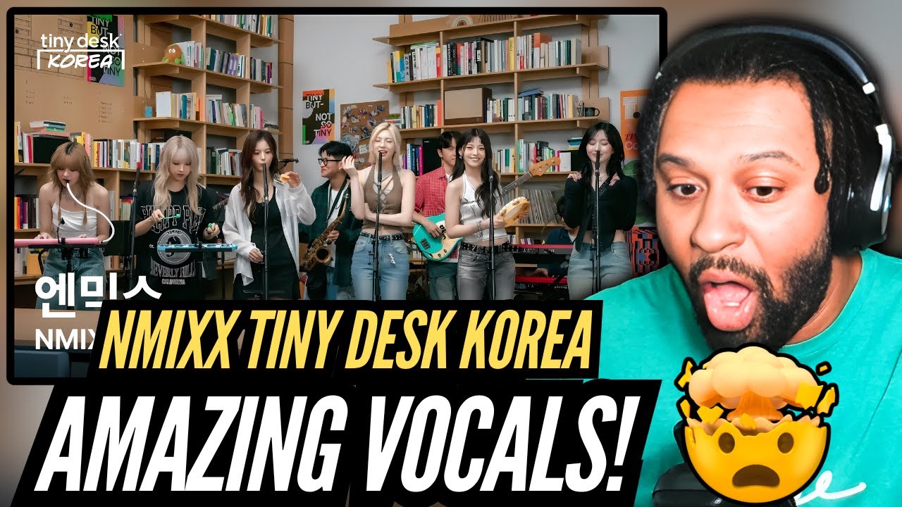 🔥 First Time Hearing NMIXX - Tiny Desk Korea | Their Vocals BLEW ME AWAY! 🎤😲
