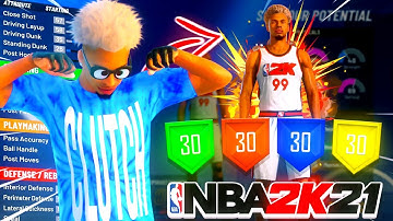 NEW DEMIGOD PLAYMAKER WITH SHARP TAKEOVER BUILD IS UNSTOPPABLE ON NBA 2K21! BEST ISO BUILD ON 2K21!