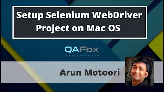 Setup Selenium WebDriver Project by creating a general Java Project in Eclipse IDE on Mac OS