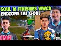 Iqoosoul aggressive 16 finishes wwcd soul nakul  joker on fire 1v3 godl in end zone team soul