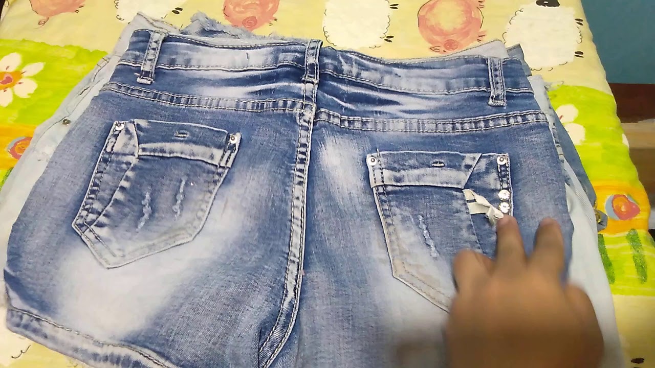 Denim shorts midwaist and low waist (U4) YouTube