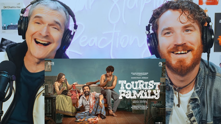 Tourist Family - Title Teaser | Sasikumar, Simran | Sean Roldan | REACTION!!