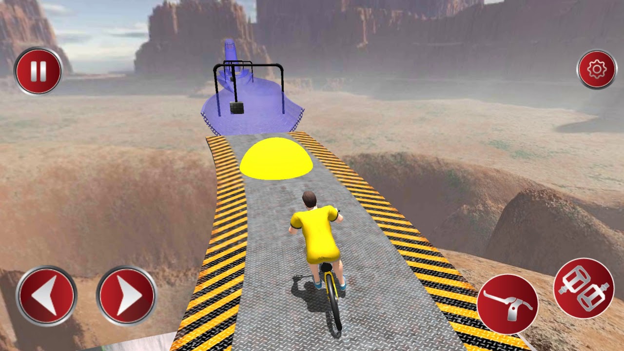 Reckless BMX Stunt Racer Gameplay Android games BMX freestyle game YouTube