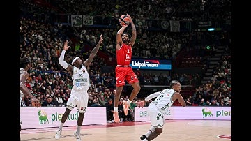 Olimpia Milano - Panathinaikos: il parziale del 2° quarto