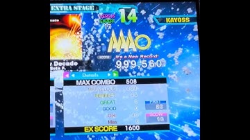 [DDR A20 PLUS] New Decade ESP AAA PFC 999,560