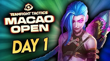 Day 1 of the Macao Open was LIT!