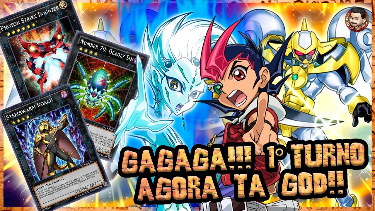 *NOVO DECK GAGAGA* PONTENCIAL META! 1° TURNO AGORA É GOD DEMAIS! YUGI
