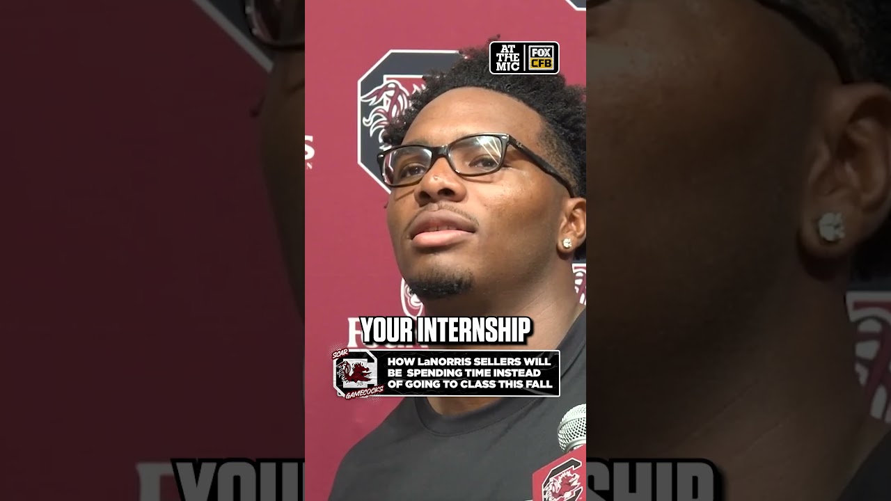 South Carolina QB LaNorris Sellers has an internship 🥲 #internship #cfb