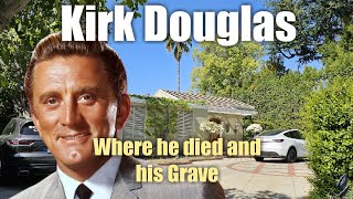 Celebrity Kirk Douglas - Where he died and his Gravesite Net Worth