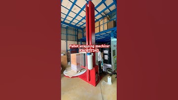 Pallet stretch wrapping machine 9361877345 #interopactec #packagingmachine #coimbatore #wrapping