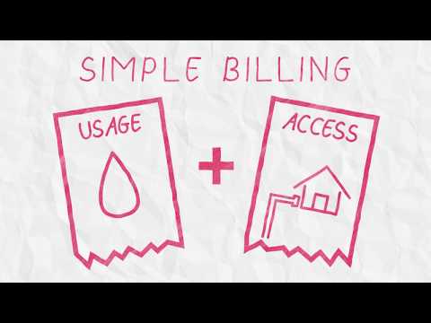 Simpler water billing for customers