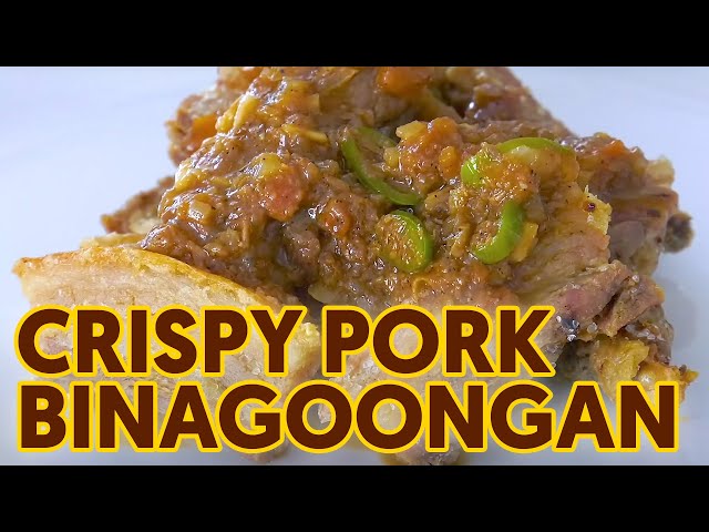 Crispy Binagoongan