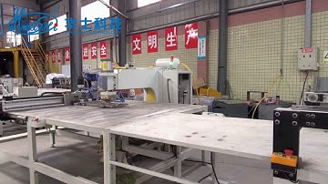 HWASHI XY axis wire mesh row welding machine with automatic wiring device