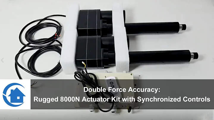 Double Force Accuracy: Rugged 8000N Actuator Kit with Synchronized Controls