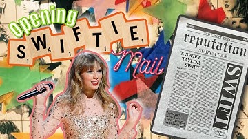 Opening Swiftie Mail & Framing Taylor Swift Reputation & Eras Confetti?! 