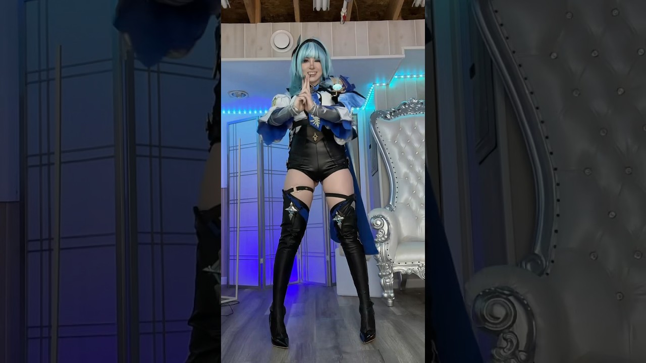 Eula X Loli God 9mm #genshinimpact #cosplay