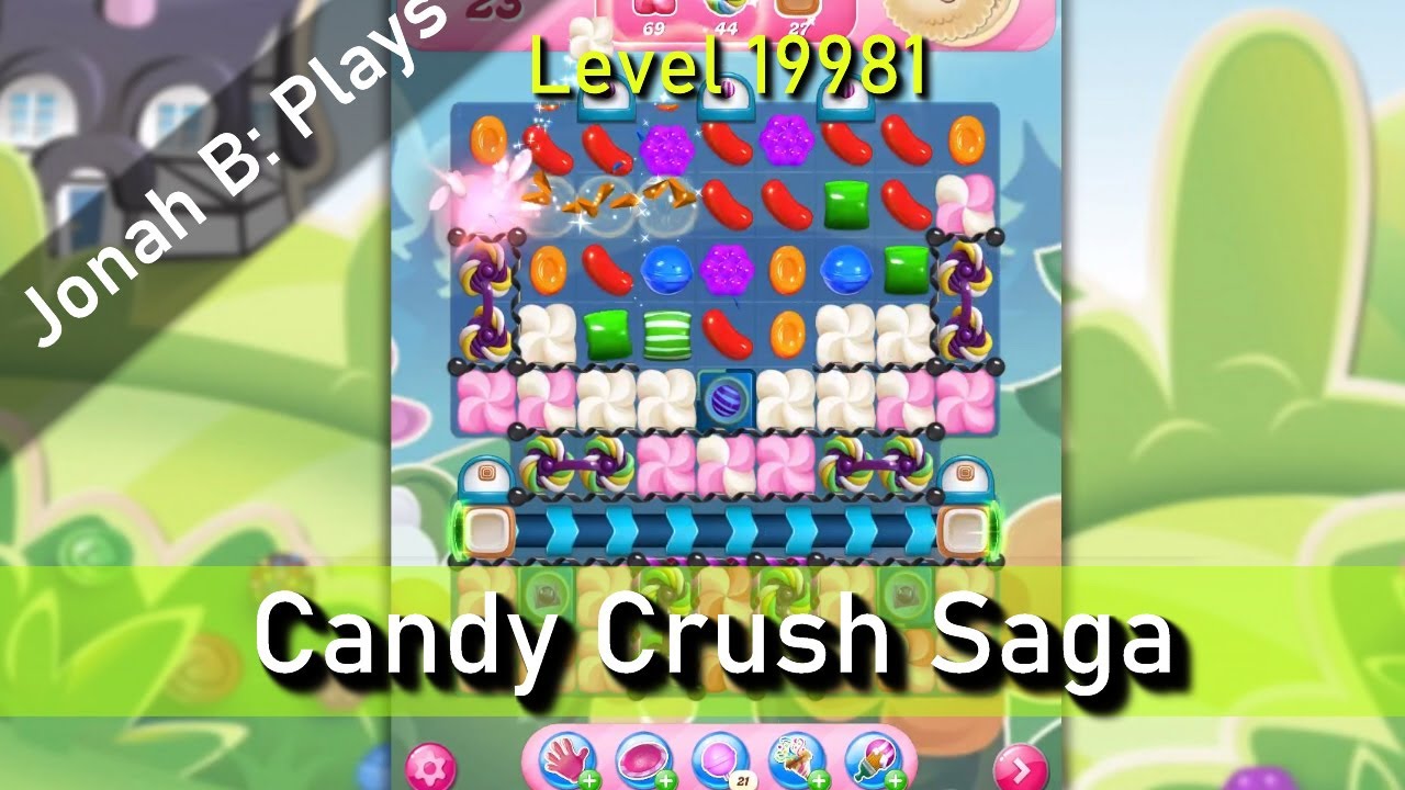 Candy Crush Saga Level 19981 - YouTube
