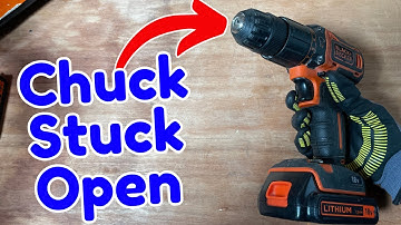 Black and Decker Drill Chuck Stuck Open? Here’s How To Fix It Fast (Step-by-Step Guide)