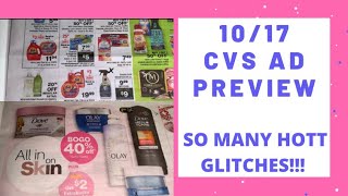 ? 10/17-10/23 CVS AD PREVIEW NEW GLITCH DEALS ?CVS AD PREVIEW 10/17 (10/17 CVS Deals)