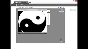 Running Mac System 7.5.5, QuickTime 4 in Mini vMac II in a browser!