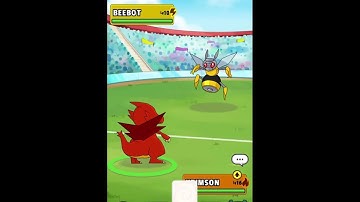 Dynamons World fight with a hacker in Arena #1