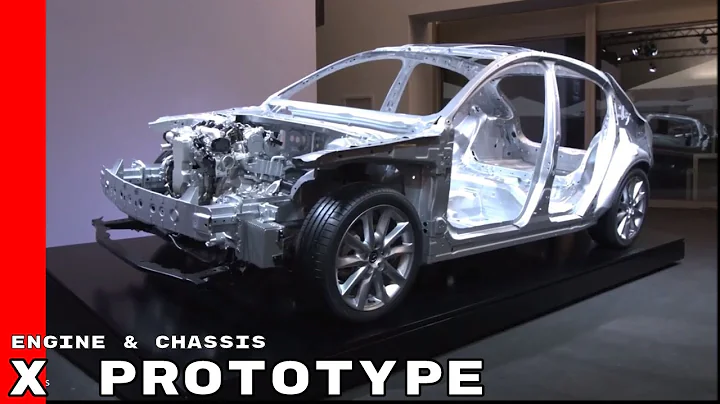 2019 Mazda Skyactiv X Prototype Engine & Chassis