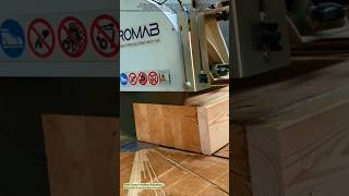 Wood Beam Precision Trimming | Industrial Cross Cut Saw Process