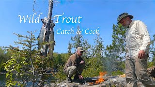 4 Days WILD TROUT Fishing & Camping in the WILDERNESS | A Remote Canoe Camping Adventure in Canada