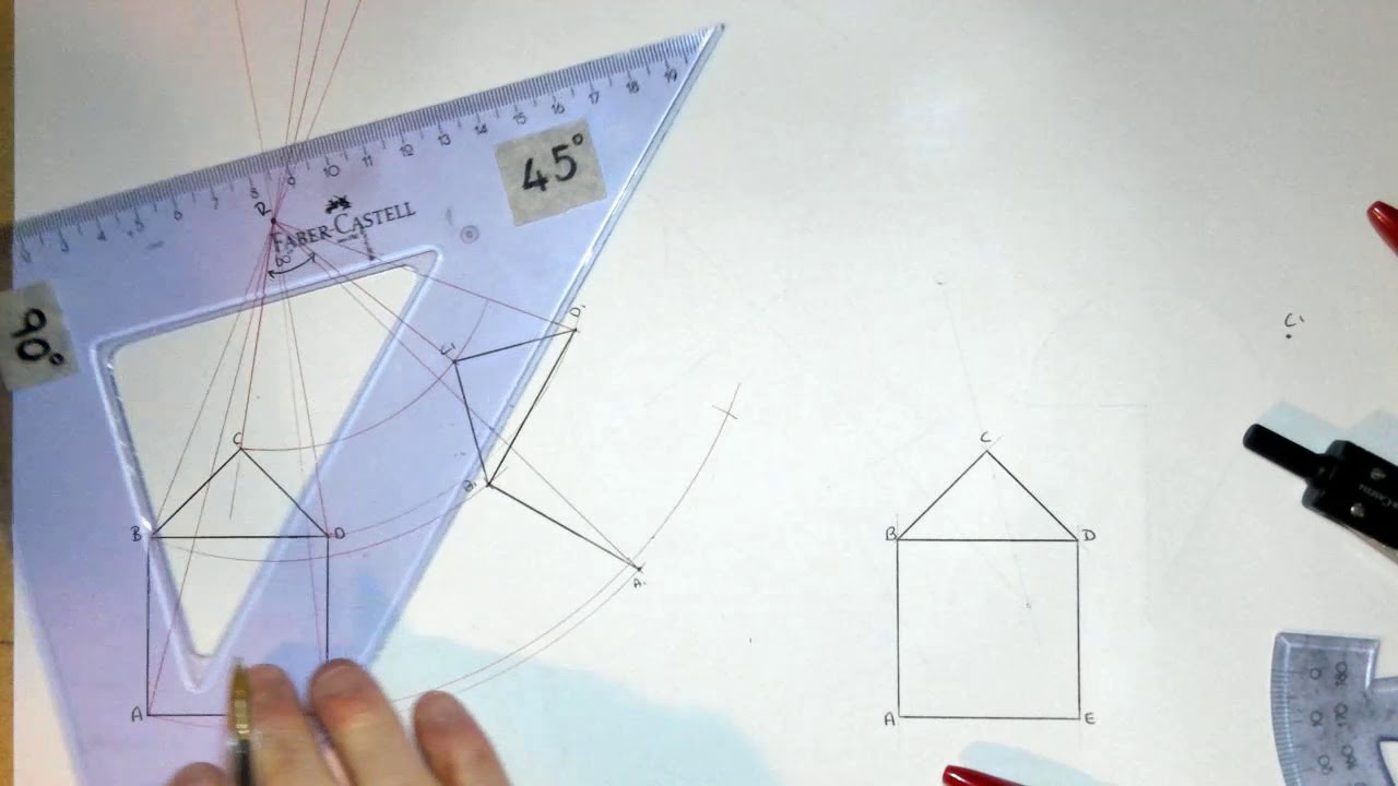 3rd Year Transformation Geometry - Rotations Explanation