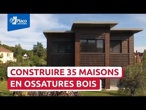 Réalisation de 35 maisons ossatures bois dans une démarche bioclimatique | Trophées Placo® 2017
