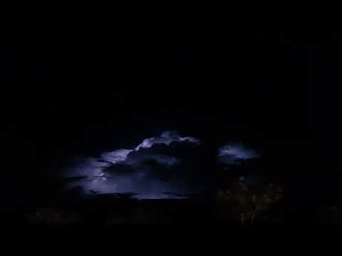 [4K] 大自然的奇妙 閃電 悶雷不響、電光頻繁（一分鐘版）