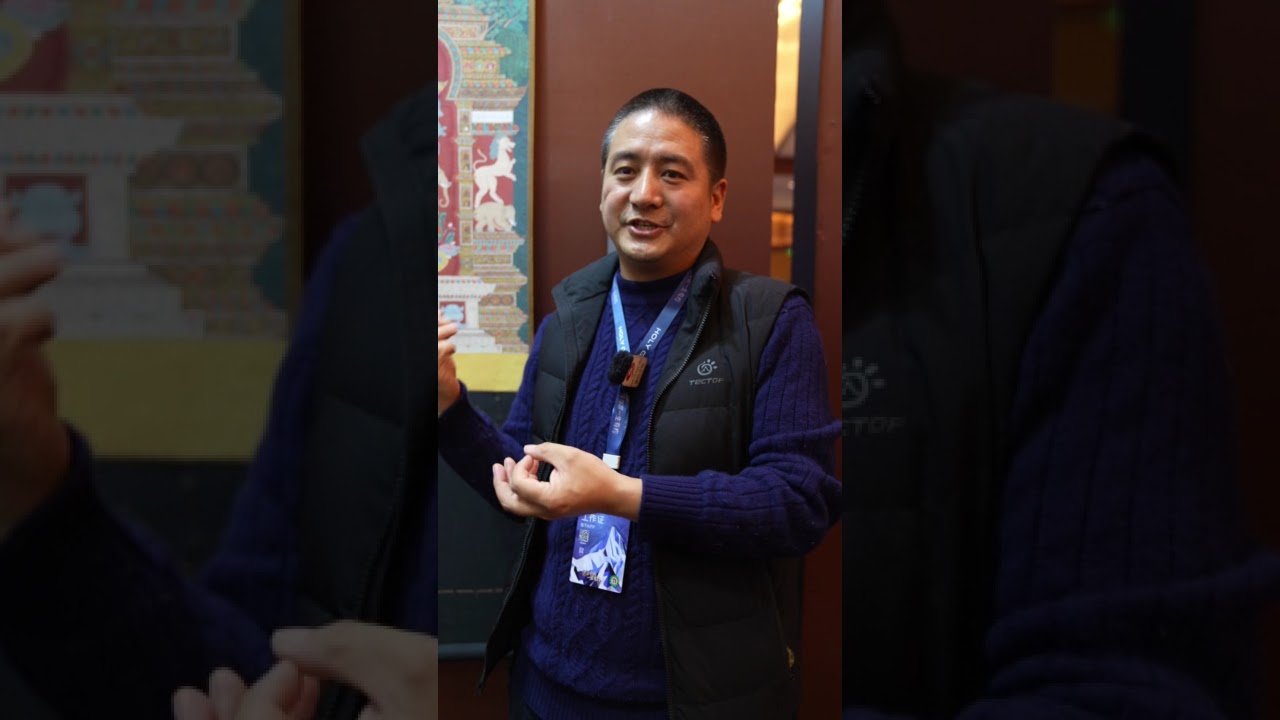 Get an up-close look at the works of Chonyi Dorje from the King #Gesar #Thangka Art Garden.