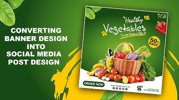 Corel Draw Tutorial - Veg. Banner Design Tutorial | SF Graphics Tuts