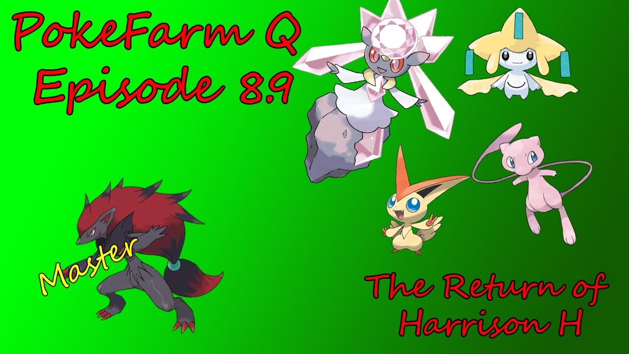 Pokefarm Q Episode 8.9: The Return of Harrison H | Hatching Legendaries ...