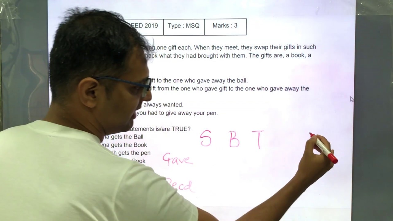 UCEED 2019 Solved Paper - Solution for Question No. 28