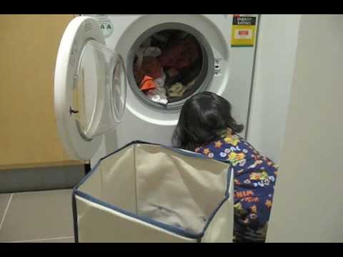 Anika Doing Laundry