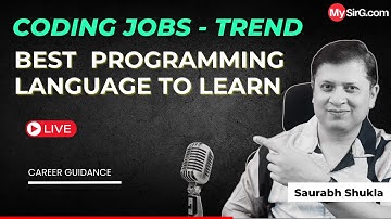 Best Programming Language to Learn for Coding Jobs | Sunday LIVE | MySirG