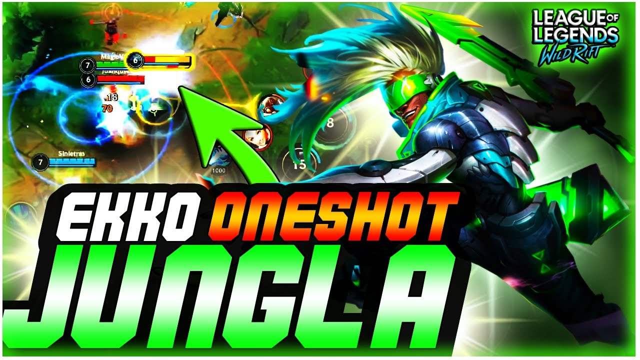 EKKO JUNGLA ESTA ROTISIMO EN WILD RIFT!! - YouTube