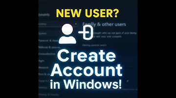 How to Create a New User Account in Windows 10/11 | Easy Step-by-Step Guide