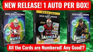 NEW RELEASE!! Aura Chrome 2026!! Cheapest Way for a Guaranteed AUTO! ANY GOOD!! #nfl #mlb